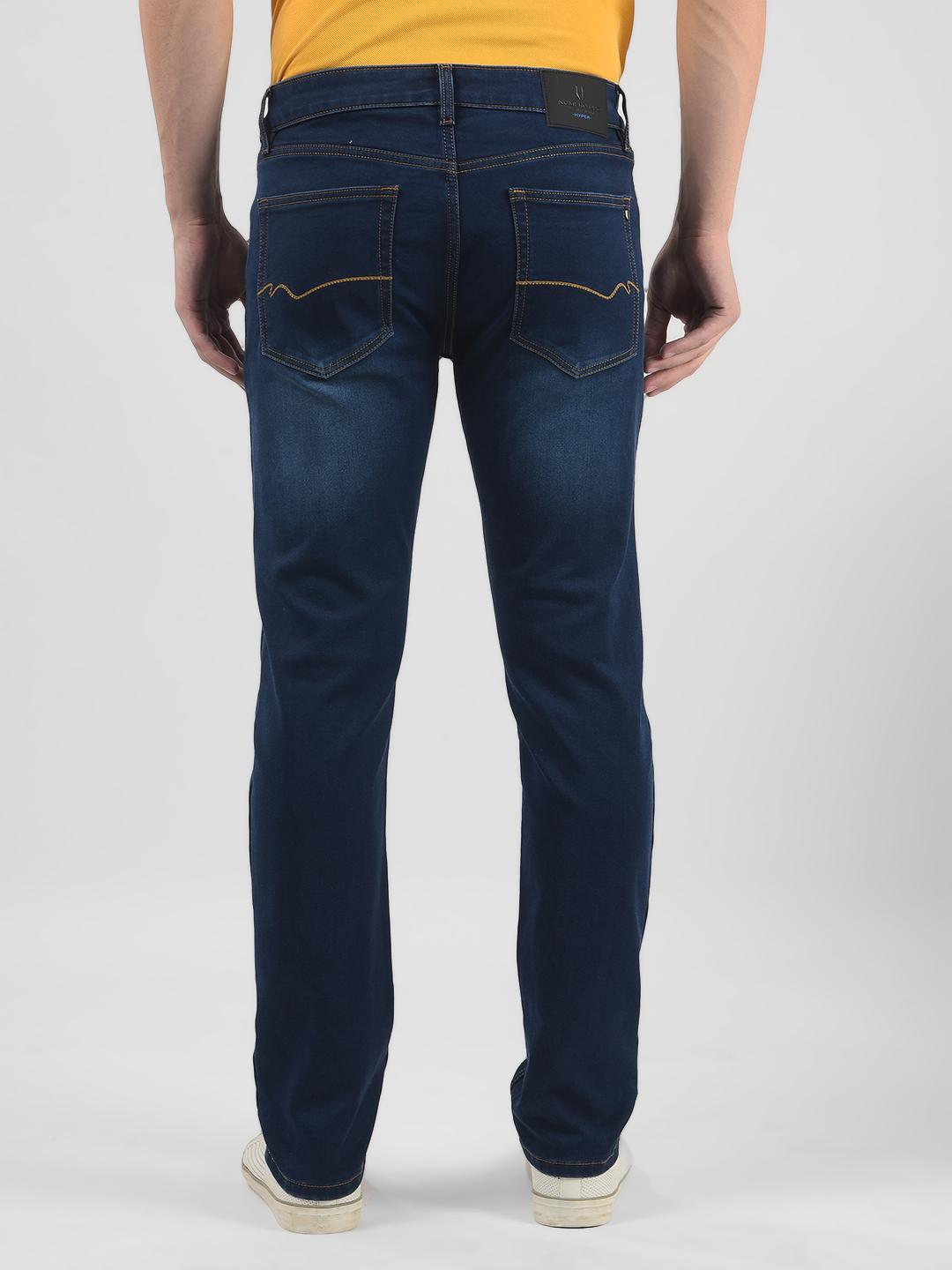 Numero Uno Men Dark Wash Skinny Fit Jeans
